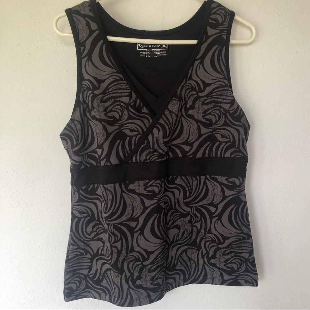 V neck tank top